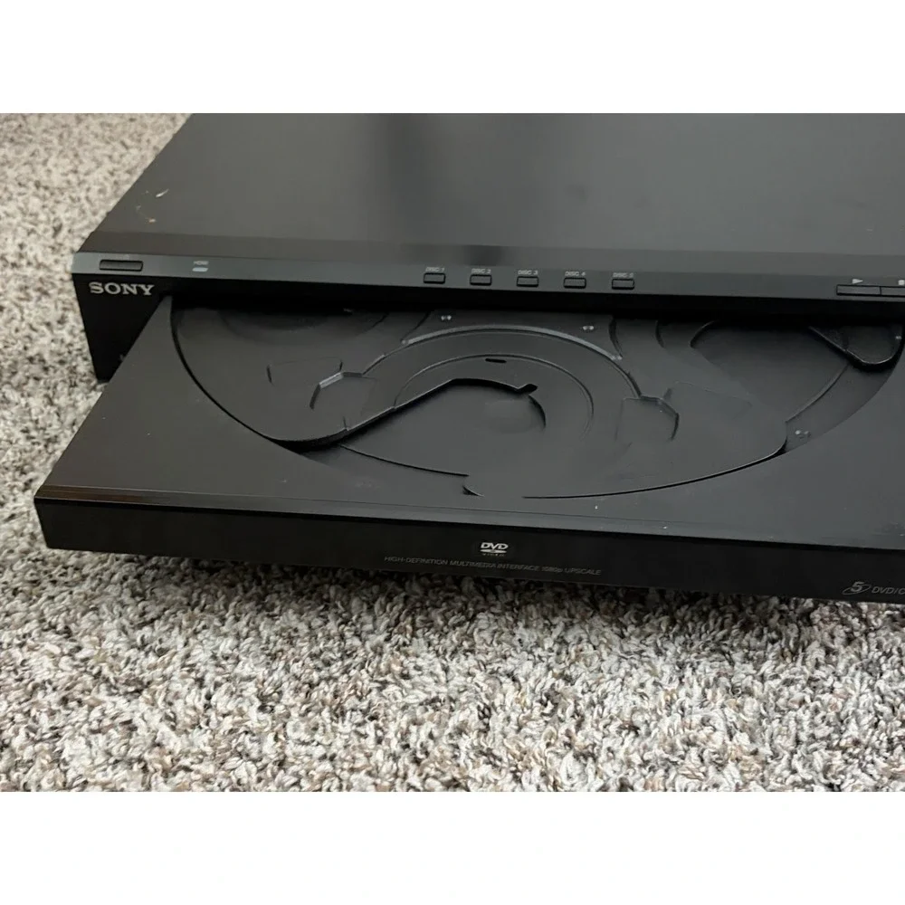 Sony 5 Disc Changer Player Carousel (DVP-NC800H DVD/CD (HDMI)) No Remote Works